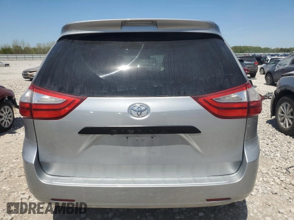 2015 Toyota Sienna L with VIN 5TDZK3DC3FS641656, listed as a Copart auction lot 56275585 with 136,382 mi miles and Clean Title. Bid and sale history available at DreamBid. Image 6.
