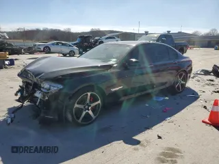 2015 BMW 7 Series 750i xDrive with VIN WBAYB6C56FD965984, listed as a Copart auction lot 47953045 with 80,025 mi miles and Salvage Title. Bid and sale history available at carsss.com. Image 1.