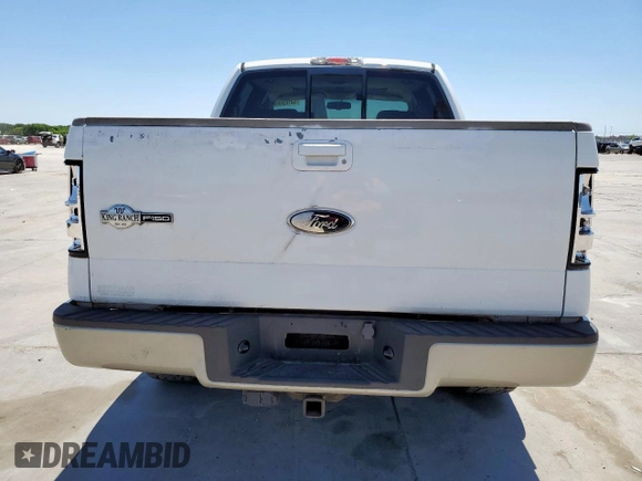 2008 Ford F-150 XLT с VIN 1FTPW14V48KB54512, выставлен на аукционе Copart как лот 54163695 с пробегом 204 914 миль миль и Списание • Salvage title. История ставок и продаж доступна на DreamBid. Изображение 6.