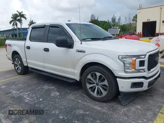 2019 Ford F-150 XL with VIN 1FTEW1CP3KKD55769, listed as a IAAI auction lot 42622540 with 114,317 mi miles and . Bid and sale history available at DreamBid. Image 1.