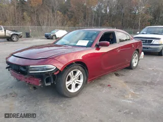 2019 Dodge Charger SXT with VIN 2C3CDXBG4KH643541, listed as a IAAI auction lot 41052953 with 118,784 mi miles. Bid and sale history available at carsss.com. Image 2.