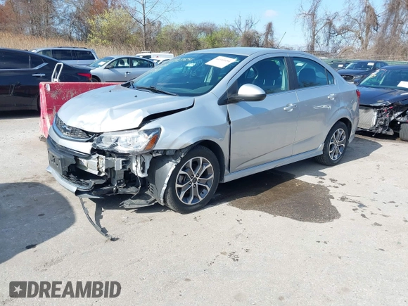 2018 Chevrolet Sonic LT with VIN 1G1JD5SG6J4132523, listed as a IAAI auction lot 41918454 with 59,332 mi miles and . Bid and sale history available at DreamBid. Image 2.