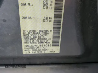 2015 Nissan Altima 2.5 with VIN 1N4AL3AP4FC467086, listed as a Copart auction lot 59797955 with 128,157 mi miles and Salvage title. Bid and sale history available at DreamBid. Image 12.
