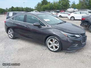 2016 Chevrolet Cruze Premier with VIN 1G1BG5SM7G7277434, listed as a IAAI auction lot 39967415 with 58,082 mi miles. Bid and sale history available at carsss.com. Image 1.