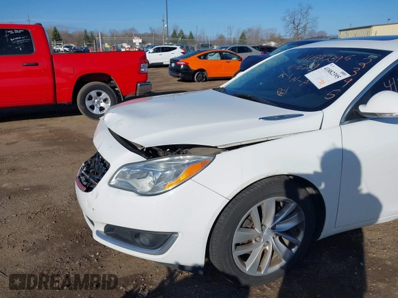 2015 Buick Regal Premium I с VIN 2G4GN5EX3F9265279, выставлен на аукционе IAAI как лот 41882395 с пробегом 124 932 миль миль и . История ставок и продаж доступна на DreamBid. Изображение 17.
