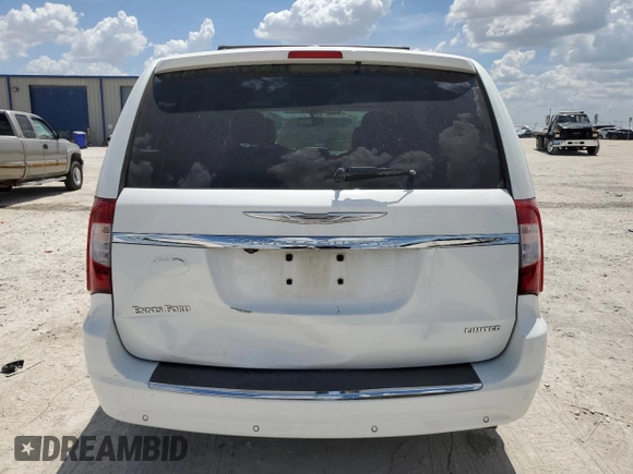 2015 Chrysler Town & Country Limited Platinum with VIN 2C4RC1GG0FR584244, listed as a Copart auction lot 67665184 with 188,999 mi miles and Salvage Title. Bid and sale history available at DreamBid. Image 6.