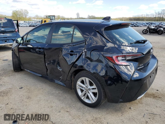 2022 Toyota Corolla SE with VIN JTND4MBE5N3155179, listed as a Copart auction lot 55984375 with Not Provided miles and Non Repairable. Bid and sale history available at DreamBid. Image 2.