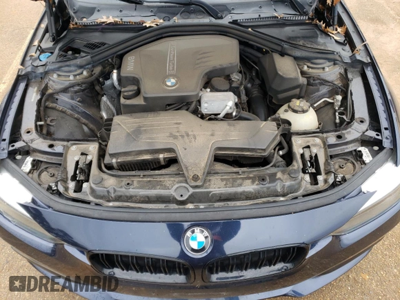 2017 BMW 3 Series 320i with VIN WBA8E1G30HNU16216, listed as a Copart auction lot 84441974 with 0 mi miles and Salvage Title. Bid and sale history available at carsss.com. Image 12.