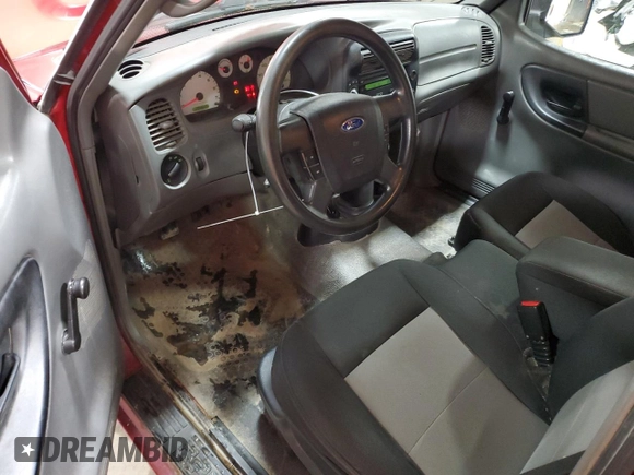 2008 Ford Ranger XL with VIN 1FTYR15EX8PA36039, listed as a Copart auction lot 84203134 with 204,649 mi miles and Salvage title. Bid and sale history available at DreamBid. Image 8.