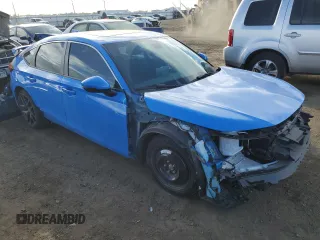 2024 Honda Civic Sport Touring z VIN 19XFL1G81RE019714, wystawiony jako Copart lot #46454125 z przebiegiem 9638 mil mil oraz Szkoda całkowita • Salvage title. Historia ofert i sprzedaży dostępna na DreamBid. Obrazek 4.