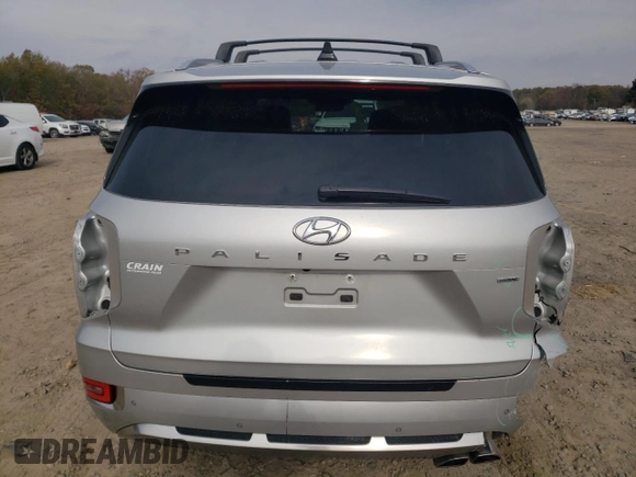2022 Hyundai Palisade Calligraphy z VIN KM8R7DHE5NU442214, wystawiony jako Copart lot #82312024 z przebiegiem 59 429 mil mil oraz Szkoda całkowita • Salvage title. Historia ofert i sprzedaży dostępna na DreamBid. Obrazek 6.