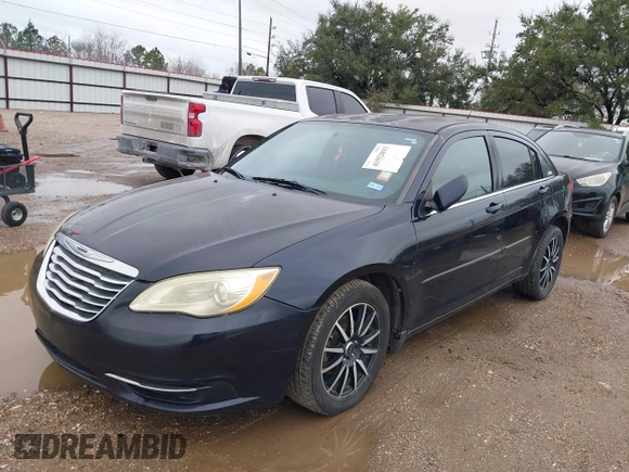 2011 Chrysler 200 LX with VIN 1C3BC4FB1BN521335, listed as a IAAI auction lot 41552093 with 221,145 mi miles. Bid and sale history available at carsss.com. Image 2.