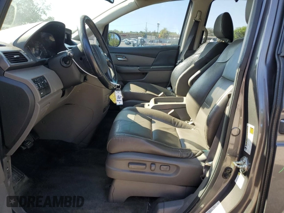 2015 Honda Odyssey EX-L with VIN 5FNRL5H66FB102871, listed as a Copart auction lot 49320715 with 169,650 mi miles and Salvage Title. Bid and sale history available at DreamBid. Image 7.