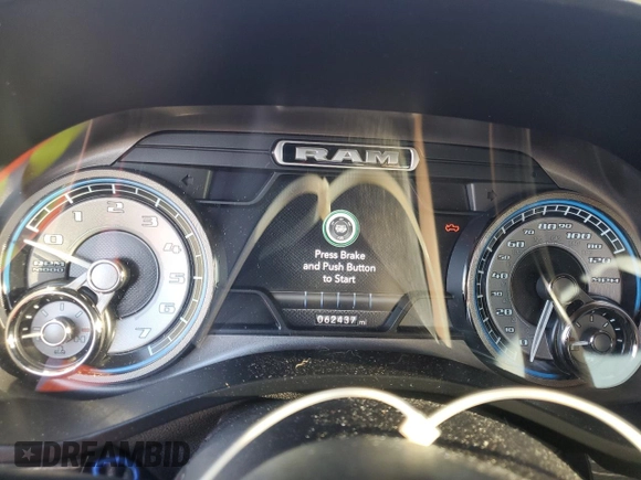 2020 Ram 1500 Limited z VIN 1C6RREHT3LN372388, wystawiony jako Copart lot #73886534 z przebiegiem 62 437 mil mil oraz Nie do naprawy • Non repairable. Historia ofert i sprzedaży dostępna na DreamBid. Obrazek 9.