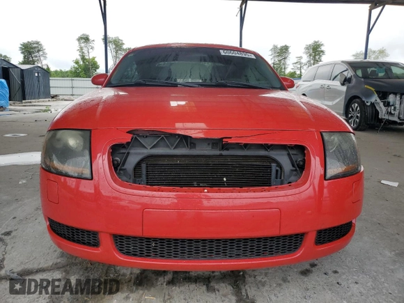 2001 Audi TT with VIN TRUWT28N311007832, listed as a Copart auction lot 60604895 with 147,615 mi miles and Salvage title. Bid and sale history available at DreamBid. Image 5.