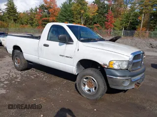 2005 Dodge 2500 ST with VIN 3D7KS26D05G815316, listed as a IAAI auction lot 40518807 with 80,295 mi miles. Bid and sale history available at carsss.com. Image 1.