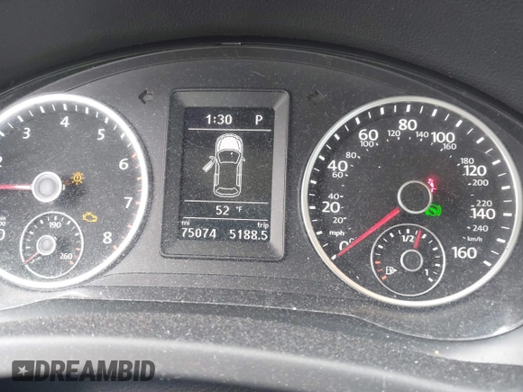2016 Volkswagen Tiguan S with VIN WVGBV7AX6GW538512, listed as a IAAI auction lot 41656806 with 75,074 mi miles and . Bid and sale history available at DreamBid. Image 7.
