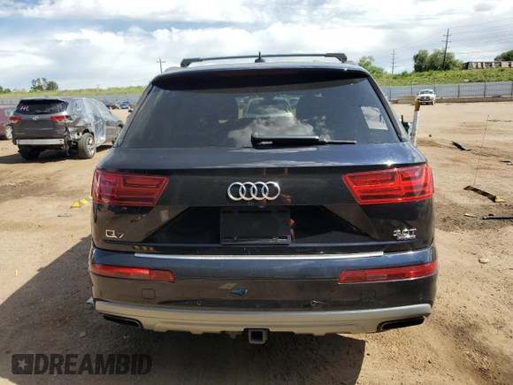2017 Audi Q7 Premium Plus with VIN WA1LAAF78HD008754, listed as a Copart auction lot 60796555 with 152,920 mi miles and Clean title. Bid and sale history available at DreamBid. Image 6.