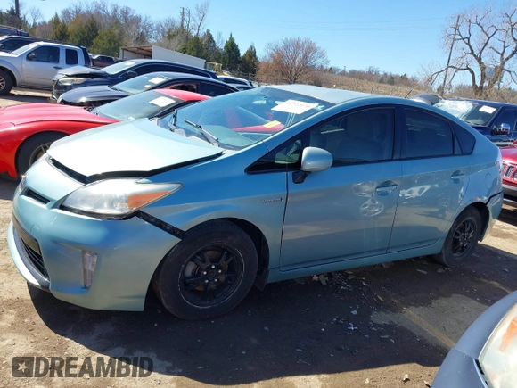 2012 Toyota Prius One with VIN JTDKN3DU2C1583355, listed as a IAAI auction lot 41722170 with 83,821 mi miles. Bid and sale history available at carsss.com. Image 14.