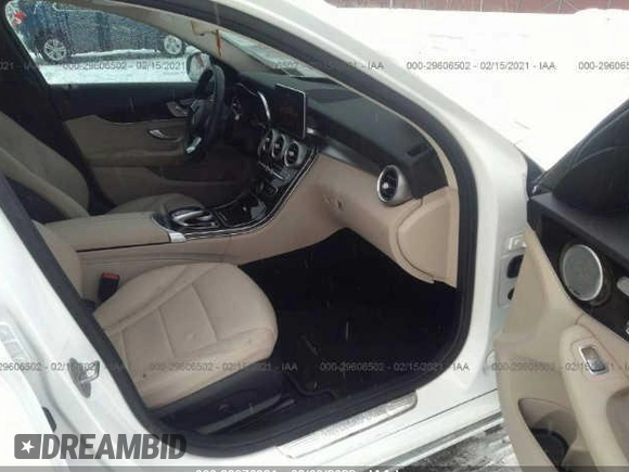 2016 Mercedes-Benz C 300 Luxury with VIN 55SWF4KB6GU176513, listed as a IAAI auction lot 33976381 with 48,695 mi miles and . Bid and sale history available at DreamBid. Image 5.