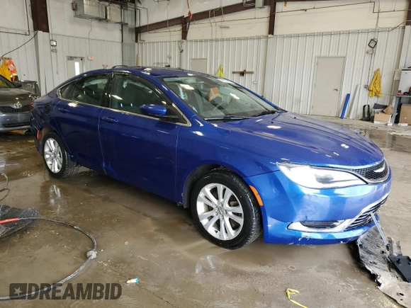2015 Chrysler 200 Limited with VIN 1C3CCCAB6FN746992, listed as a Copart auction lot 50525945 with 192,746 mi miles and Non Repairable. Bid and sale history available at DreamBid. Image 4.