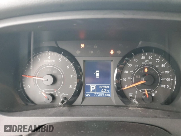 2015 Toyota Sienna LE AAS with VIN 5TDKK3DCXFS537375, listed as a Copart auction lot 51580235 with 77,389 mi miles and Salvage Title. Bid and sale history available at carsss.com. Image 9.