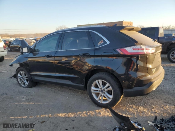 2019 Ford Edge SEL with VIN 2FMPK3J99KBC73121, listed as a Copart auction lot 84672444 with 0 mi miles and Salvage Title. Bid and sale history available at carsss.com. Image 2.