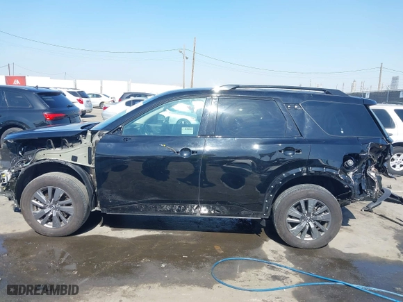 2024 Nissan Pathfinder SV with VIN 5N1DR3BA1RC277519, listed as a IAAI auction lot 41626026 with 52,344 mi miles. Bid and sale history available at carsss.com. Image 15.