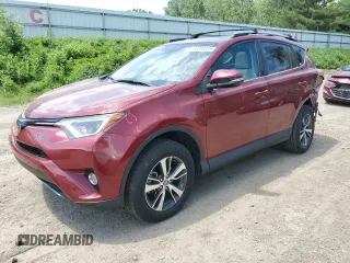 2018 Toyota RAV4 XLE with VIN 2T3WFREV2JW450439, listed as a Copart auction lot 63300815 with 57,882 mi miles and Salvage title. Bid and sale history available at DreamBid. Image 1.