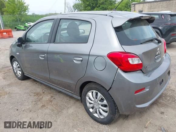2017 Mitsubishi Mirage ES with VIN ML32A3HJ3HH022451, listed as a IAAI auction lot 42268192 with 45,565 mi miles and . Bid and sale history available at DreamBid. Image 3.