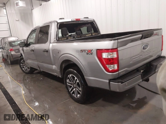 2023 Ford F-150 XL with VIN 1FTEW1EP6PFA97955, listed as a IAAI auction lot 41323417 with 39,440 mi miles. Bid and sale history available at carsss.com. Image 3.
