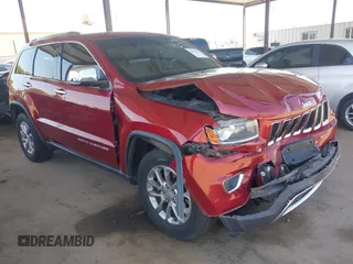 2014 Jeep Grand Cherokee Limited with VIN 1C4RJFBG0EC199798, listed as a IAAI auction lot 42499333 with 196,144 mi miles and . Bid and sale history available at DreamBid. Image 1.
