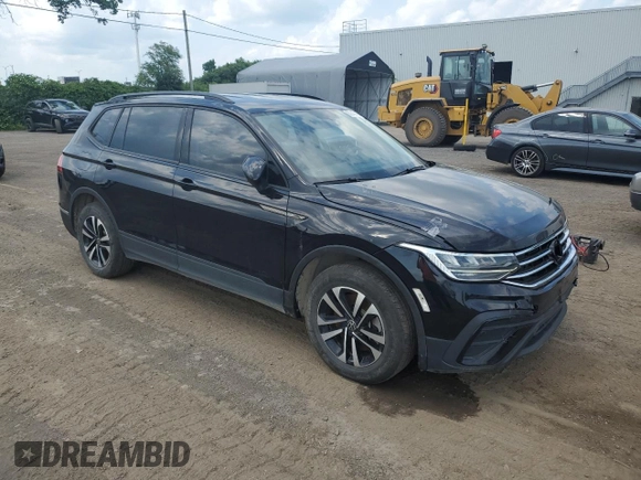 2023 Volkswagen Tiguan S with VIN 3VVFB7AX5PM082907, listed as a Copart auction lot 63643445 with 36,521 mi miles and Salvage title. Bid and sale history available at DreamBid. Image 4.
