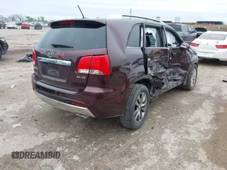 2013 Kia Sorento SX with VIN 5XYKW4A26DG323788, listed as a IAAI auction lot 41937685 with 35,074 mi miles. Bid and sale history available at carsss.com. Image 4.
