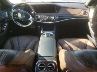 2015 Mercedes-Benz S-Class S 550 with VIN WDDUG8CB8FA186291, listed as a Copart auction lot 46412795 with 77,793 mi miles and Clean Title. Bid and sale history available at carsss.com. Image 8.
