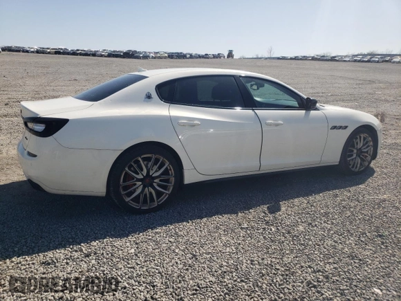 2014 Maserati Quattroporte GTS z VIN ZAM56PPA3E1074957, wystawiony jako Copart lot #52321115 z przebiegiem 113 584 mil mil oraz Szkoda całkowita • Salvage title. Historia ofert i sprzedaży dostępna na DreamBid. Obrazek 3.