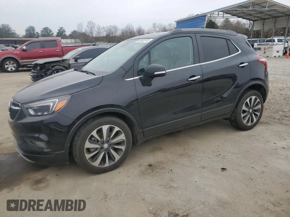 2017 Buick Encore Essence with VIN KL4CJCSBXHB099706, listed as a Copart auction lot 89332975 with 98,045 mi miles and Salvage Title. Bid and sale history available at DreamBid. Image 1.