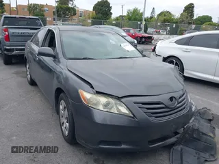 2007 Toyota Camry CE with VIN 4T1BE46K97U100171, listed as a IAAI auction lot 42019114 with 200,840 mi miles. Bid and sale history available at carsss.com. Image 1.