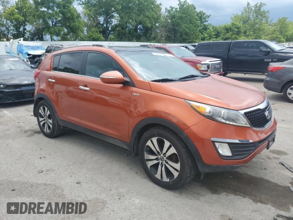 2011 Kia Sportage EX with VIN KNDPCCA2XB7097189, listed as a Copart auction lot 62690815 with 199,414 mi miles and Clean title. Bid and sale history available at DreamBid. Image 4.