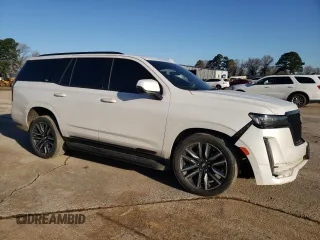 2022 Cadillac Escalade Sport z VIN 1GYS3EKL6NR234497, wystawiony jako Copart lot #48560705 z przebiegiem 55 438 mil mil oraz Szkoda całkowita • Salvage title. Historia ofert i sprzedaży dostępna na DreamBid. Obrazek 4.
