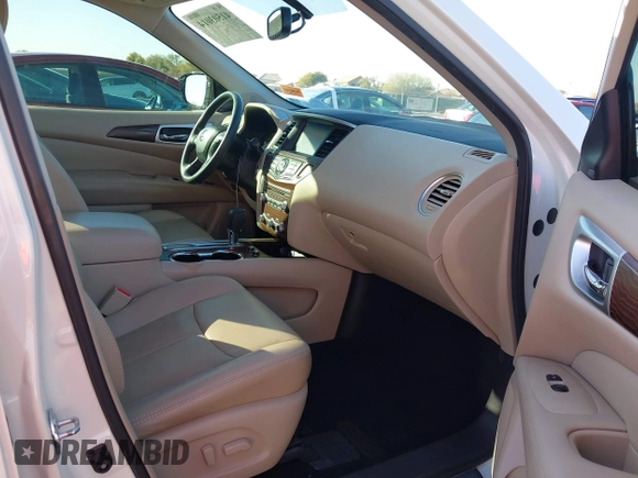 2017 Nissan Pathfinder SV with VIN 5N1DR2MN5HC640588, listed as a IAAI auction lot 41503014 with 89,481 mi miles and . Bid and sale history available at DreamBid. Image 5.