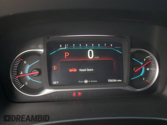 2021 Honda Passport EX-L с VIN 5FNYF8H57MB007146, выставлен на аукционе Copart как лот 53624695 с пробегом 36 266 миль миль и Списание • Salvage title. История ставок и продаж доступна на DreamBid. Изображение 9.