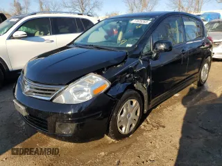 2010 Nissan Versa 1.8 SL with VIN 3N1BC1CPXAL446940, listed as a Copart auction lot 77525263 with 109,140 mi miles and Salvage Title. Bid and sale history available at carsss.com. Image 1.