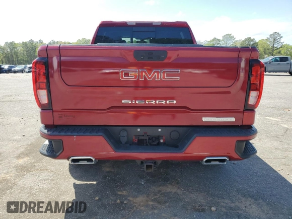 2021 GMC Sierra 1500 Elevation with VIN 3GTU9CETXMG303896, listed as a Copart auction lot 51157655 with 94,474 mi miles and Salvage Title. Bid and sale history available at DreamBid. Image 6.
