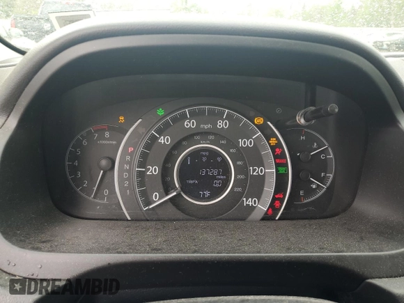 2013 Honda CR-V EX-L z VIN 2HKRM4H72DH623469, wystawiony jako Copart lot #56840385 z przebiegiem 137 287 mil mil oraz Szkody całkowita. Historia ofert i sprzedaży dostępna na DreamBid. Obrazek 9.