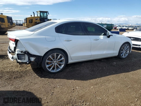 2020 Volvo S60 Momentum with VIN 7JRA22TK9LG065806, listed as a Copart auction lot 47631915 with 79,620 mi miles and Salvage Title. Bid and sale history available at carsss.com. Image 3.