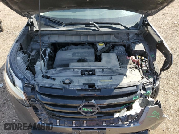2023 Nissan Pathfinder SL with VIN 5N1DR3CC5PC201153, listed as a Copart auction lot 54053975 with 68,302 mi miles and Salvage title. Bid and sale history available at DreamBid. Image 12.