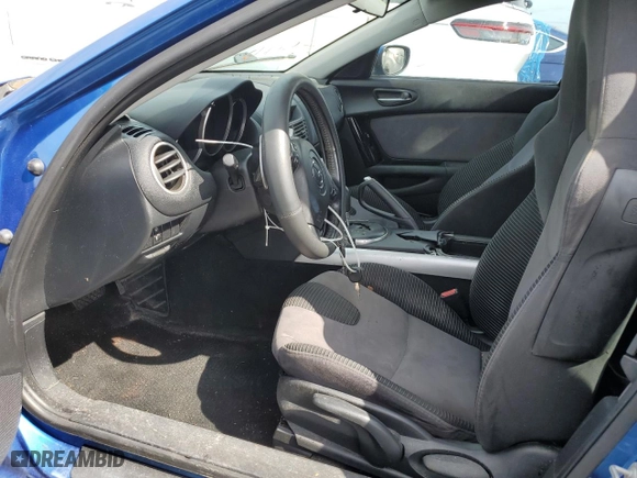 2004 Mazda RX-8 with VIN JM1FE17N240112484, listed as a Copart auction lot 74769364 with 89,182 mi miles and Non Repairable. Bid and sale history available at carsss.com. Image 10.