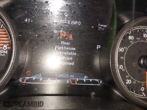 2018 Jeep Cherokee Overland with VIN 1C4PJMJX7JD594319, listed as a IAAI auction lot 41177860 with 128,925 mi miles. Bid and sale history available at carsss.com. Image 15.