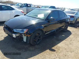 2015 Audi A3 1.8T Premium with VIN WAUACGFF1F1032732, listed as a IAAI auction lot 41824554 with 111,139 mi miles. Bid and sale history available at carsss.com. Image 18.